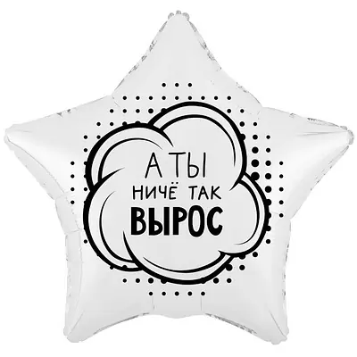 Звезда ВЗ «А ТЫ НИЧЕ ТАК ВЫРОС»