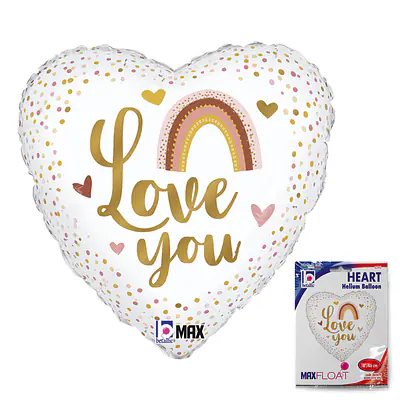 Сердце G «Я люблю тебя Бохо» 18″