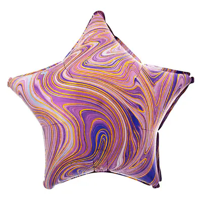Звезда An «Мрамор Purple» 18″