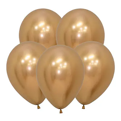 S «Хром Золото» 12″, 12шт в уп.