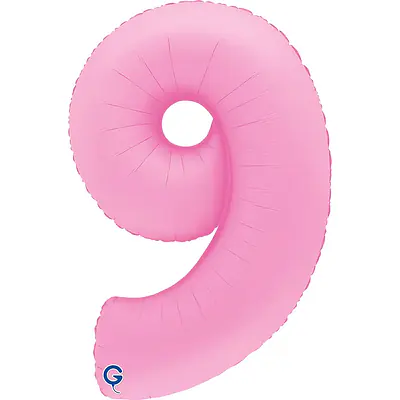 Цифра G "Розовая Сакура, Матовый, 9" 40"