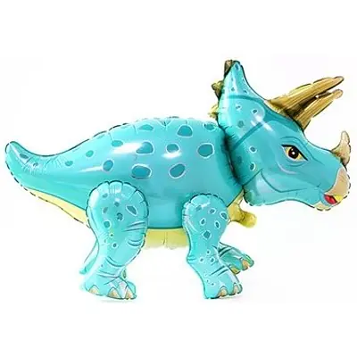 ХФ F «Динозавр Трицератопс, Бирюзовый»