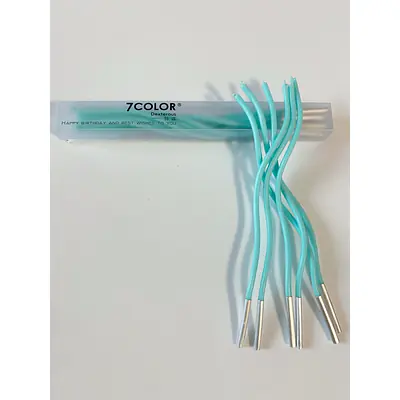 Пастель, спираль лазурный, 6шт, 12см